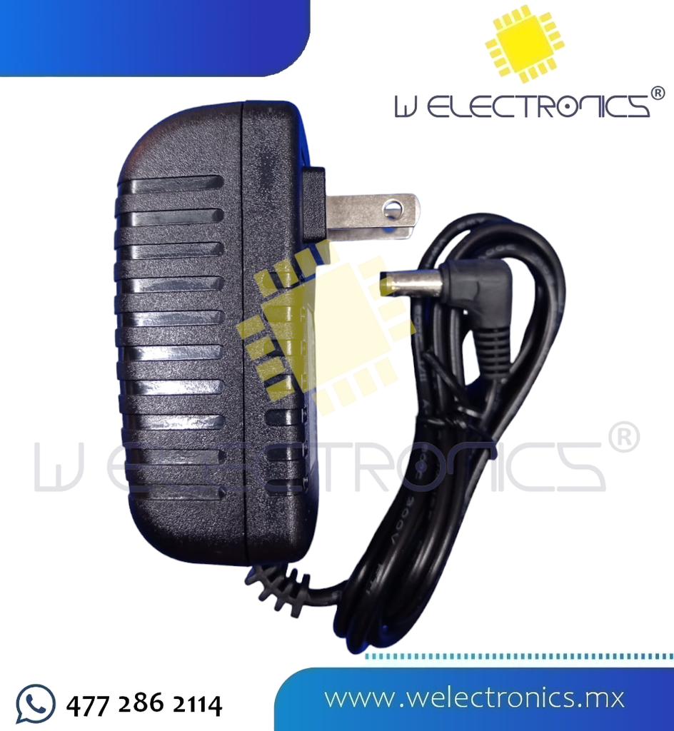 ADAPTADOR CA/CC P/ARDUINO 9V 2A PLUG EN "L"