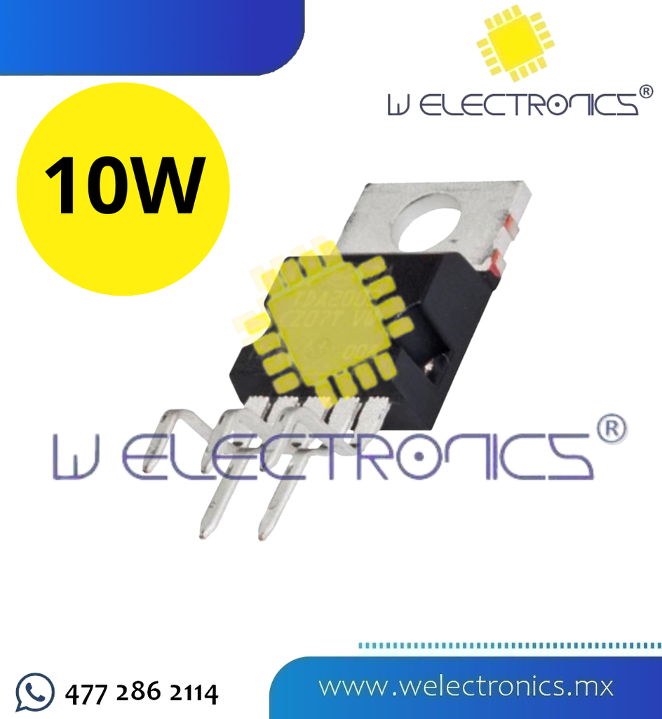 TDA2003 AMPLIFICADOR DE AUDIO DE 10W