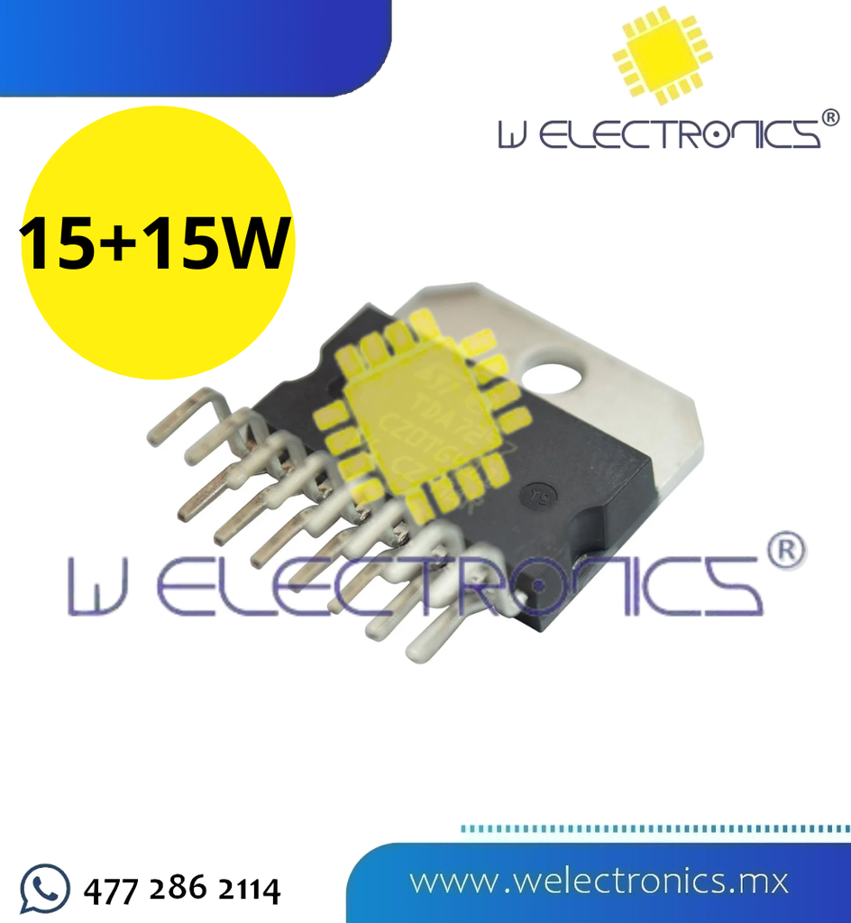 TDA7297 AMPLIFICADOR DUAL 15 + 15W