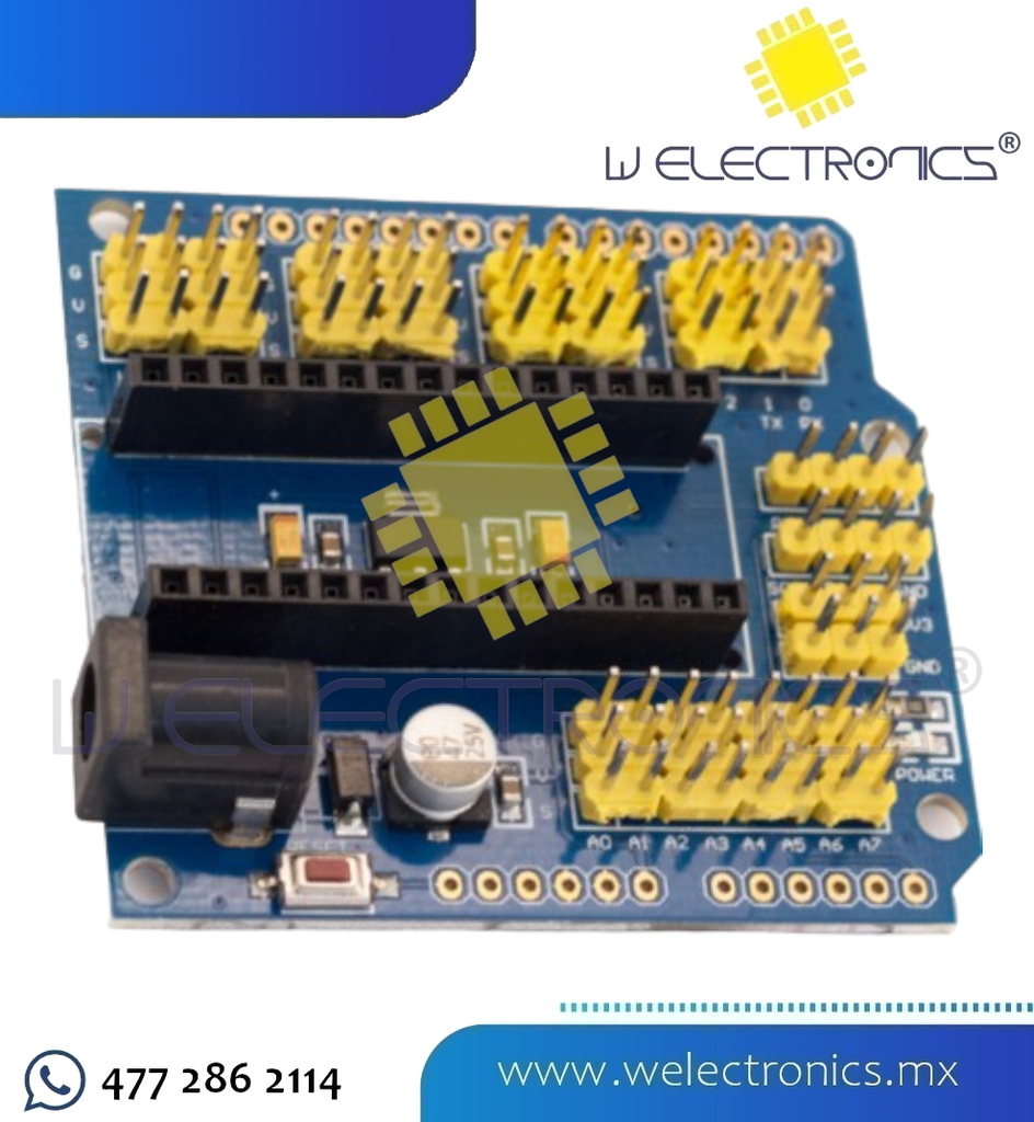 ARDUINO NANO TARJETA DE EXPANSION SHIELD