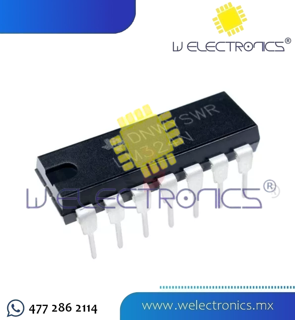 LM324 AMPLIFICADOR OPERACIONAL CUADRUPLE