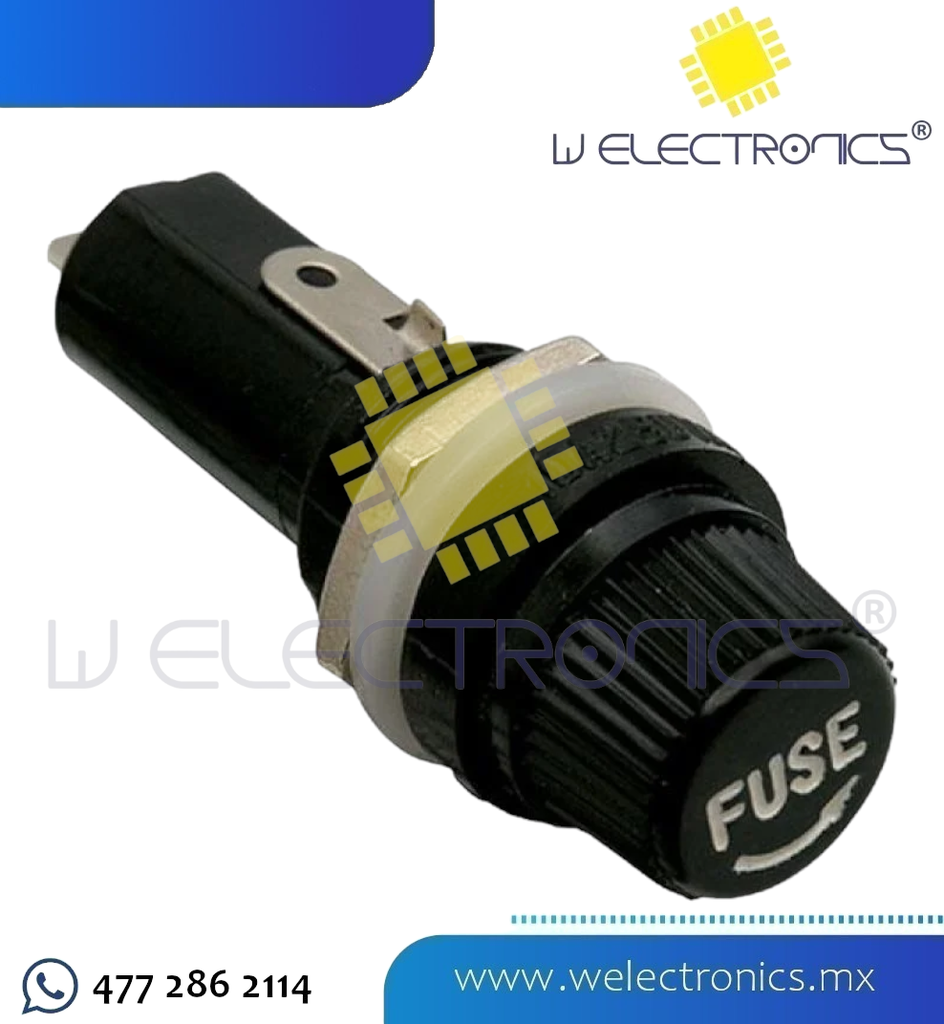 PORTA FUSIBLE DE ROSCA T/AMERICANO GRANDE
