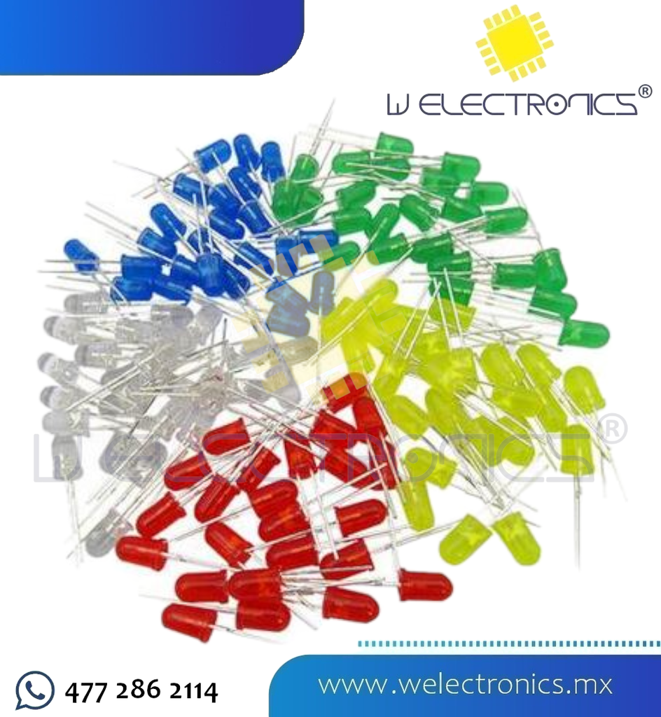 KIT DE LEDS VARIOS COLORES