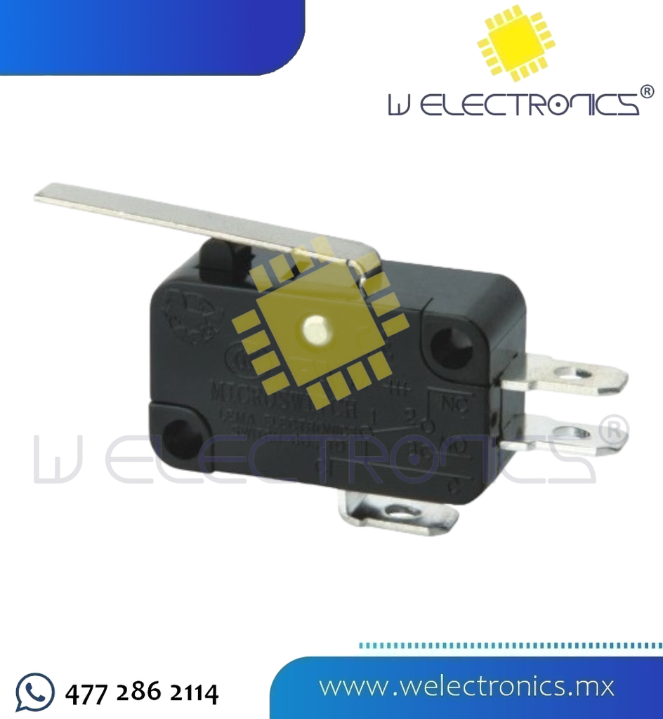 MICRO-SWITCH 15A C/LAMINA