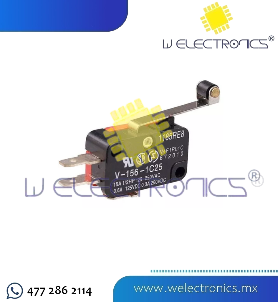 MICRO-SWITCH DE RODAJA 5A NA-NC