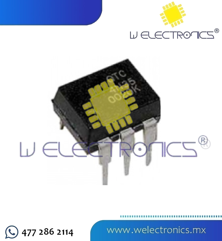 4N35 OPTOACOPLADOR 70V 50MA