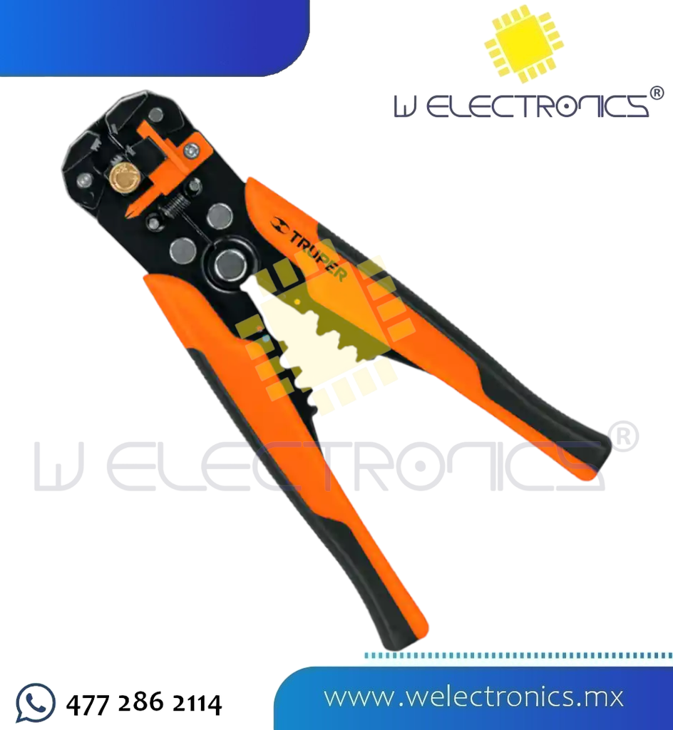 PINZA PELACABLES AUTOMATICA MARCA TRUPER