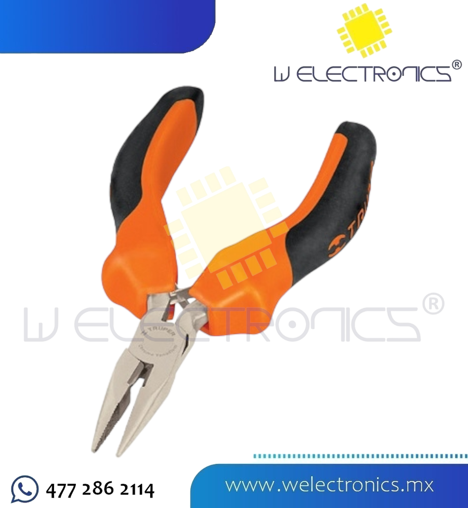 PINZA MINIATURA DE CORTE Y PUNTA MARCA TRUPER