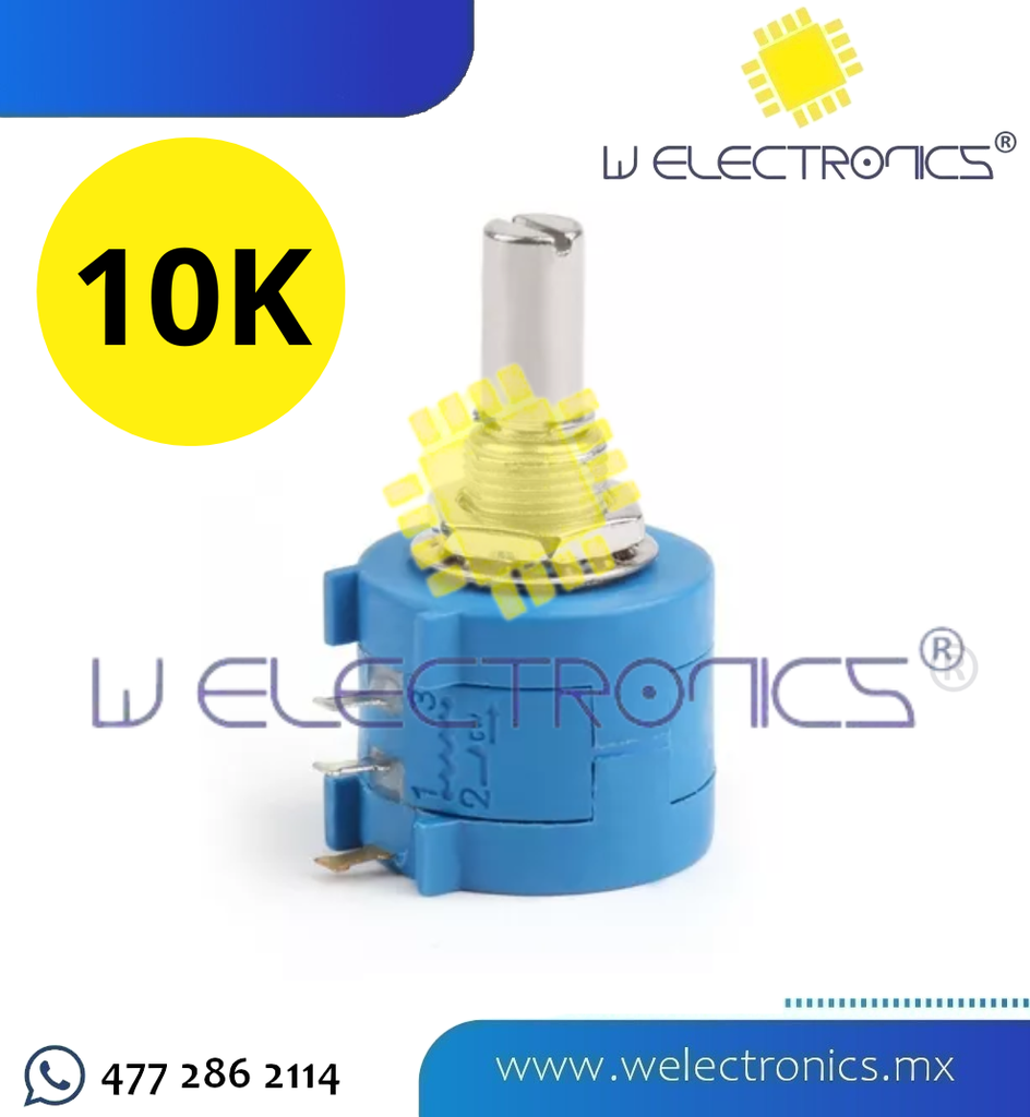 POTENCIOMETRO MULTI-VUELTA 10 K