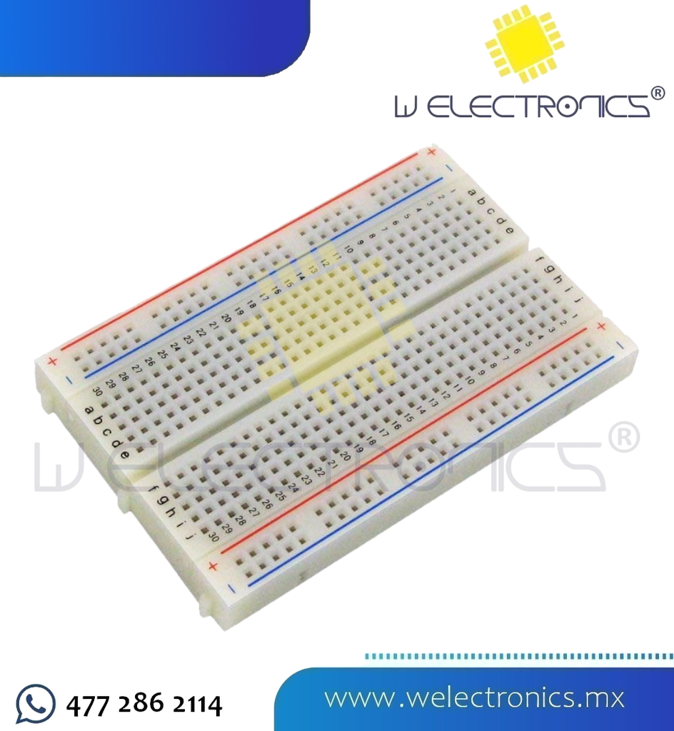 PROTOBOARD PEQUEÑO 400 PUNTOS