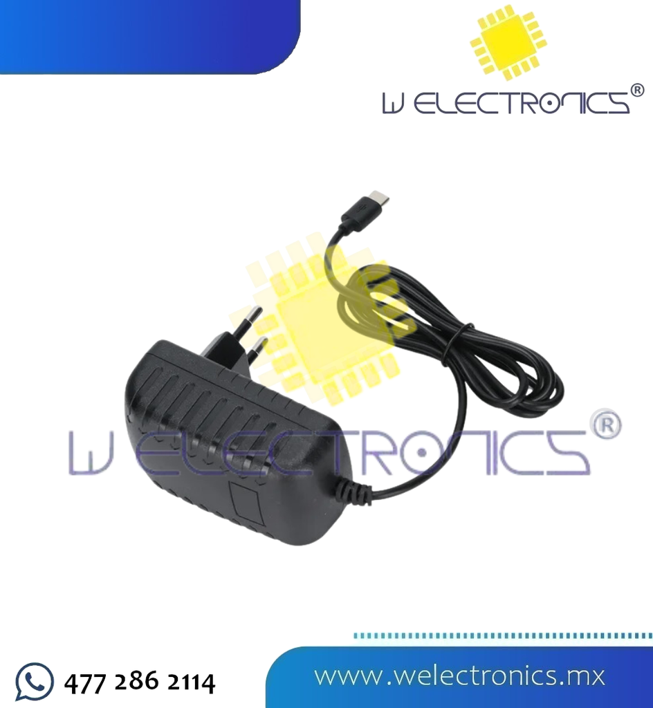 ADAPTADOR PARA RASPBERRY 5V 3A TIPO C