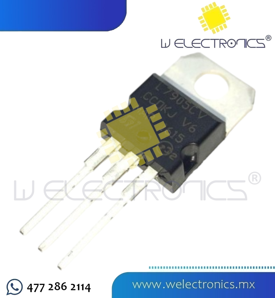 REGULADOR DE -5V 7905
