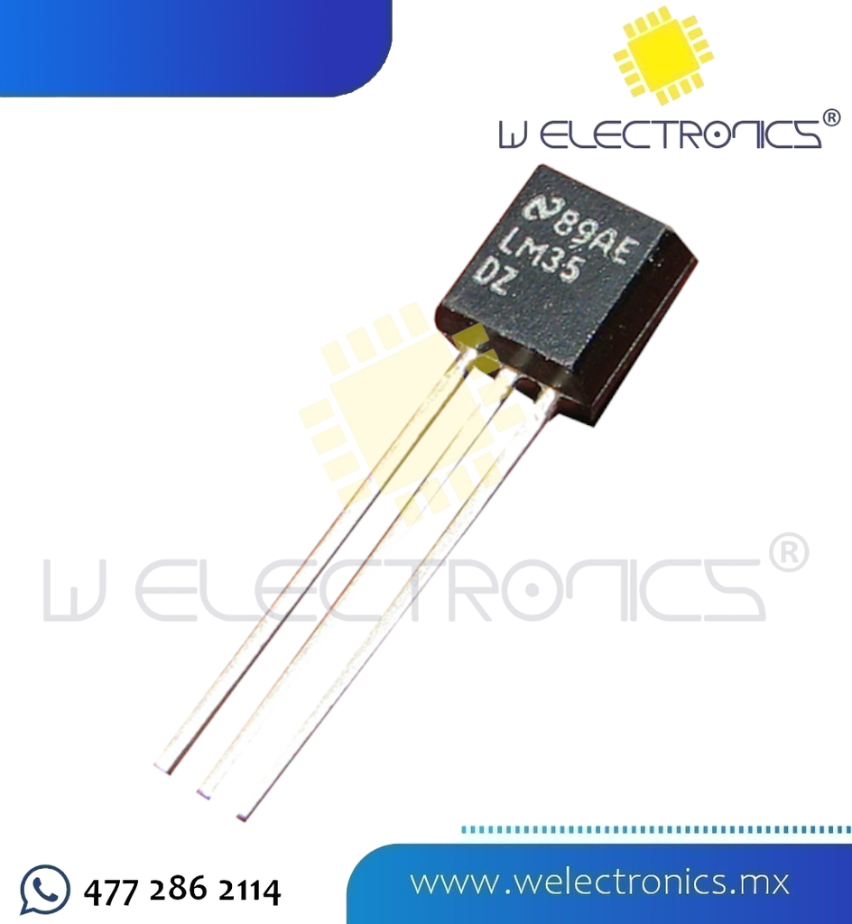 SENSOR DE TEMPERATURA LM35