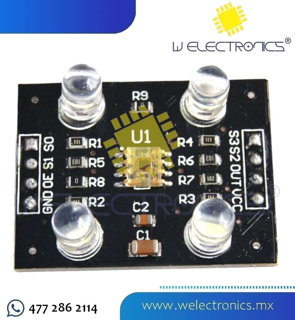 SENSOR DE COLOR TCS3200