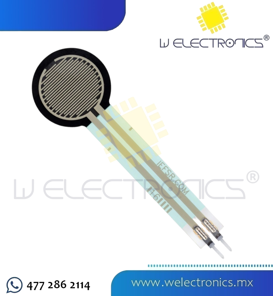 SENSOR DE FUERZA RESISTIVO MEDIANO