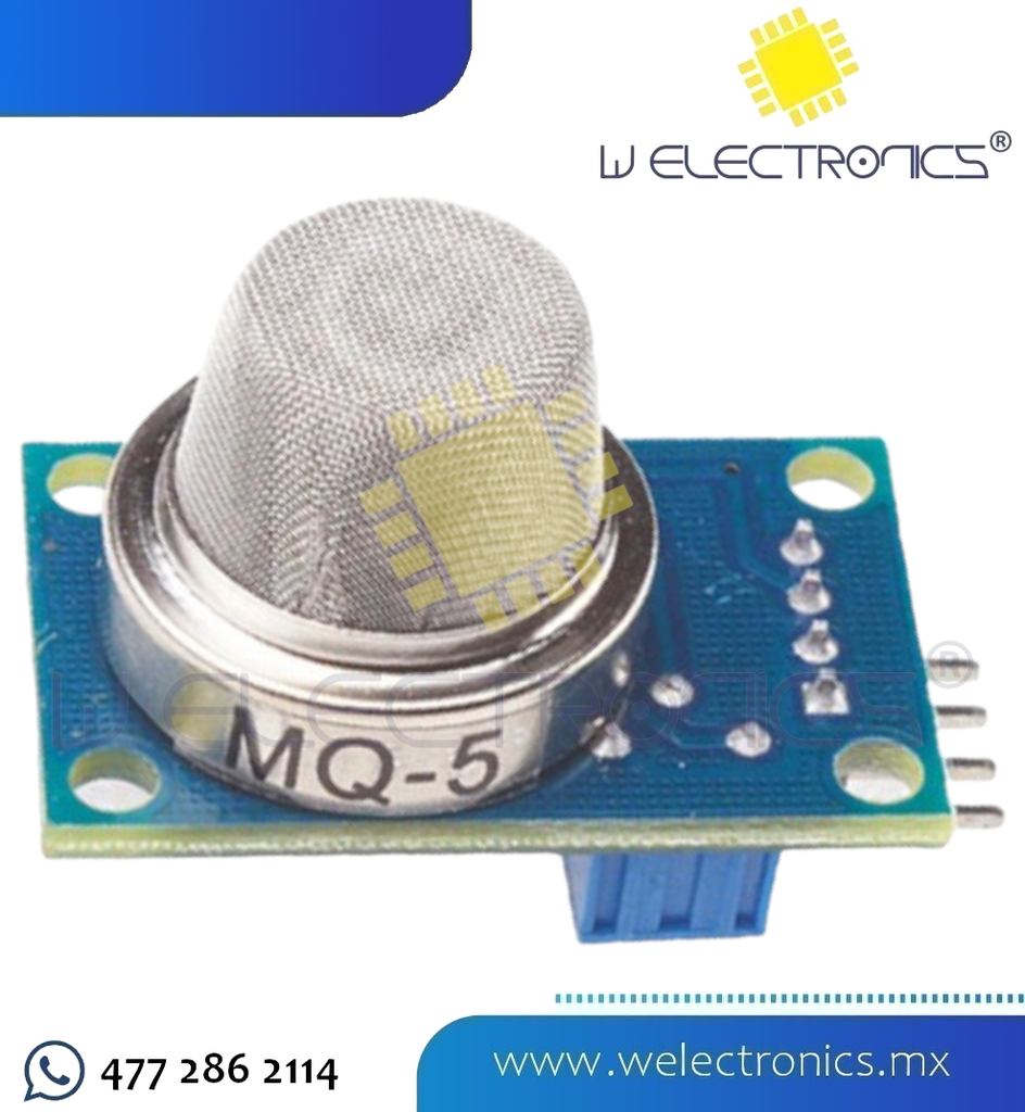 SENSOR DE GAS NATURAL MQ-05