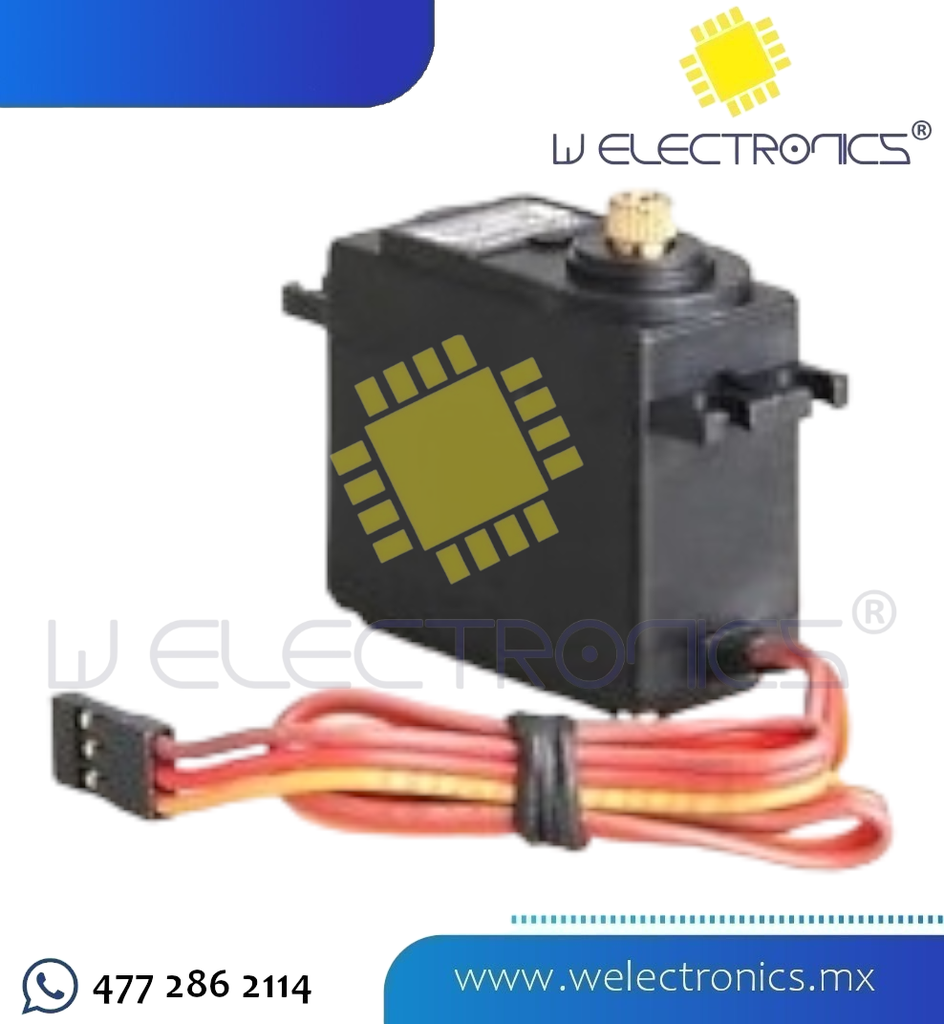 SERVOMOTOR SM-S43415R 360Â° 15 KG