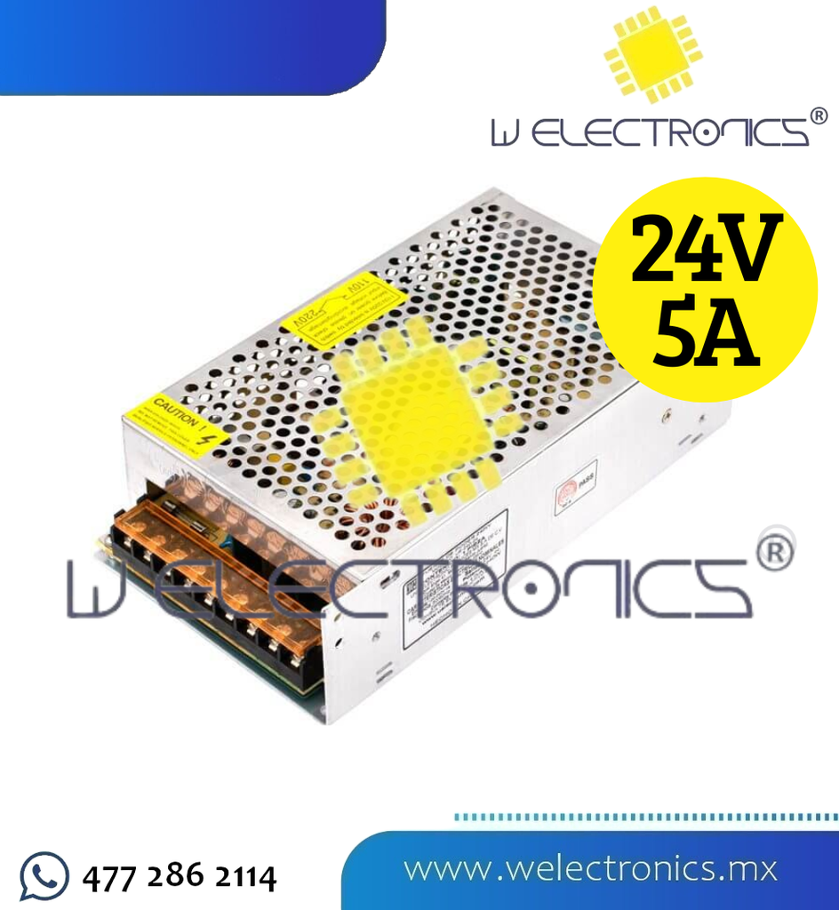 FUENTE 24V 5A