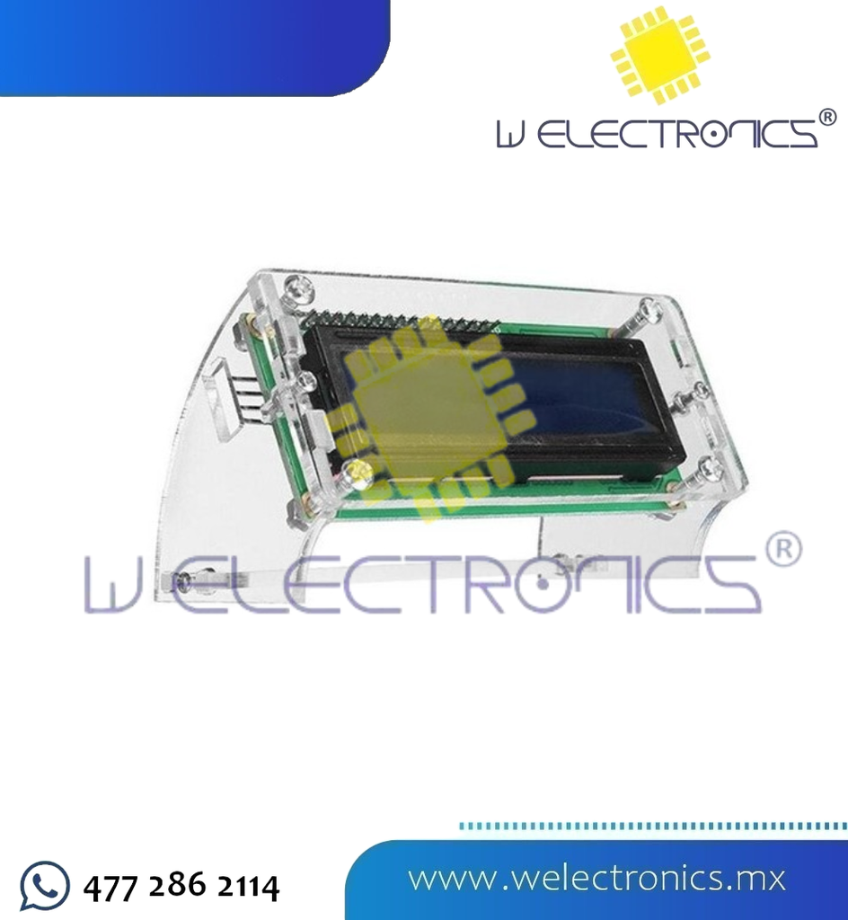 CASE P/PANTALLA LCD 16X2