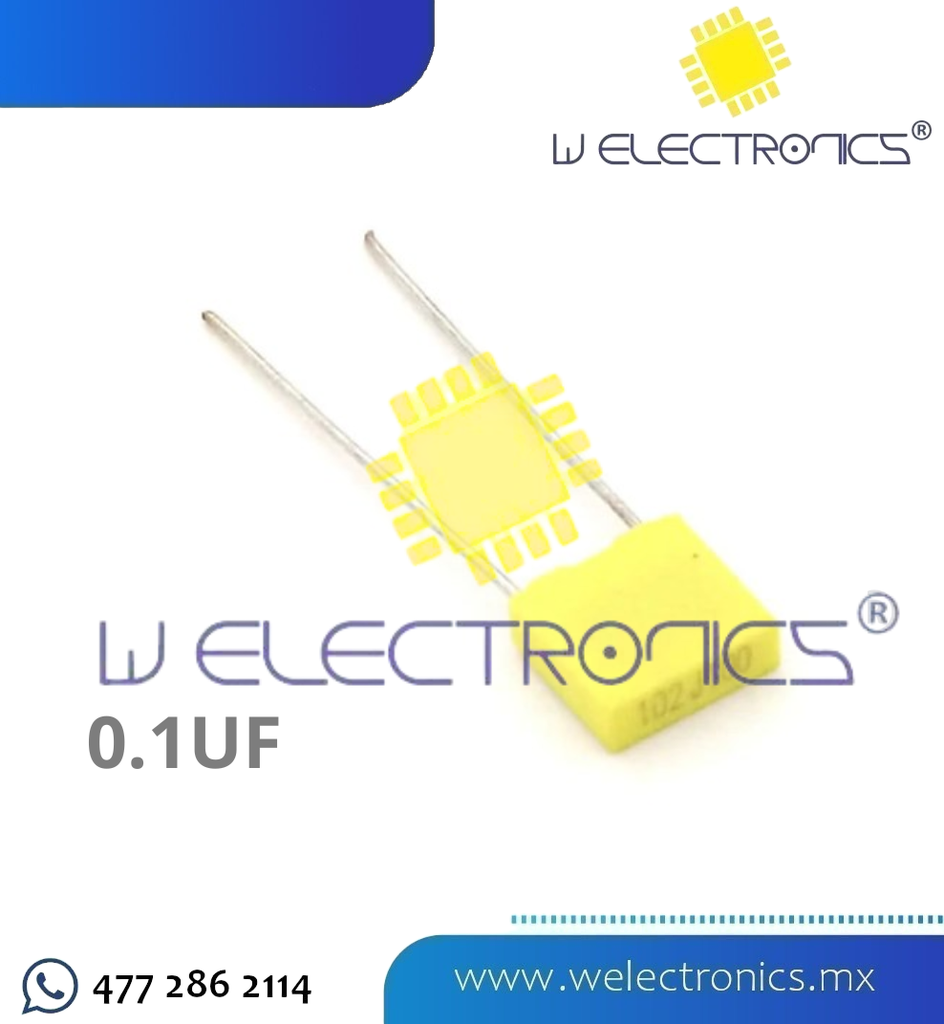 CAPACITOR DE CORRECCION 0.1 UF (104)