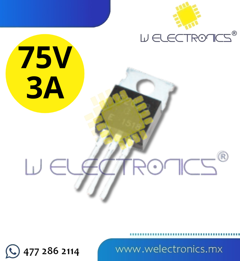 TRANSISTOR 2SC2078 NPN 75V 3A