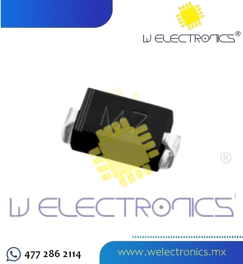 DIODO SMD RECTIFICADOR S1M (4007)