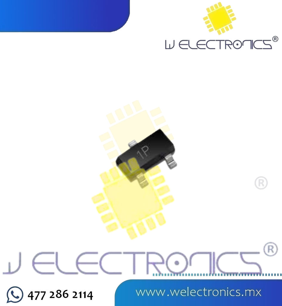 TRANSISTOR SMD 2N2222/1P SOT-23