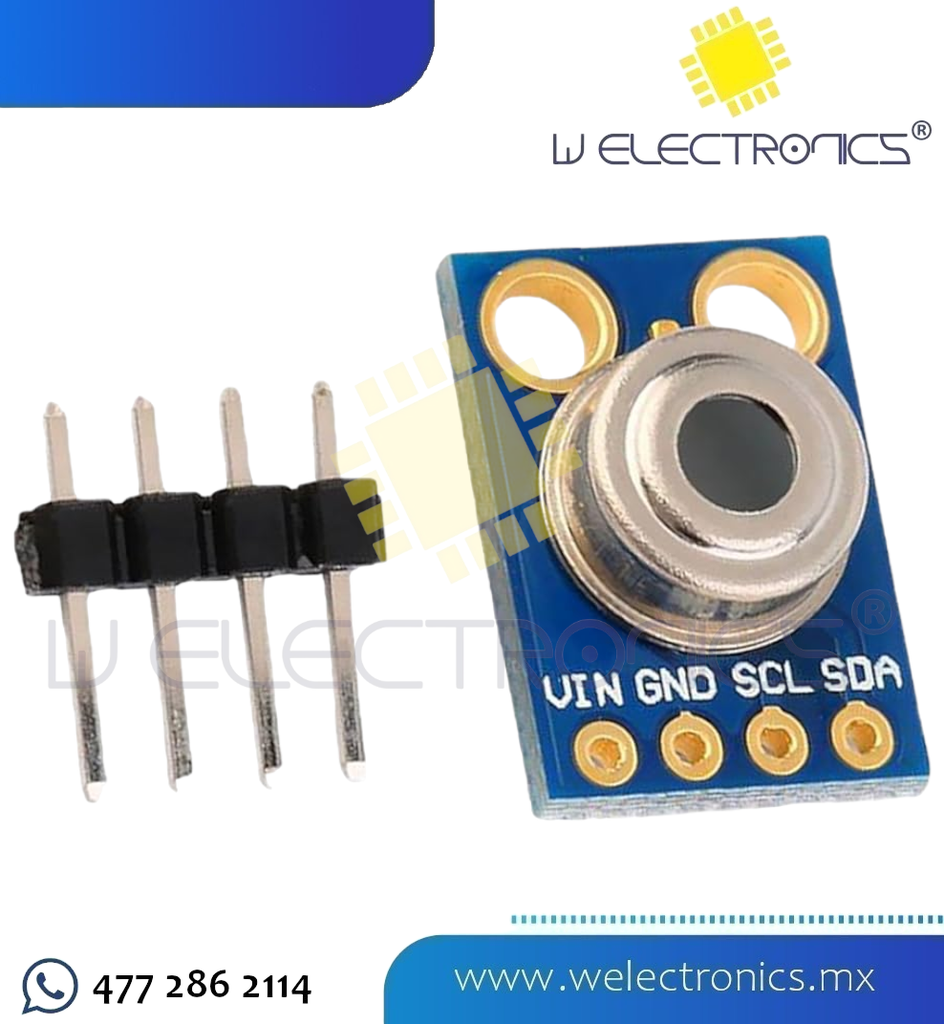 SENSOR DE TEMPERATURA INFRARROJO GY-906 MLX90614