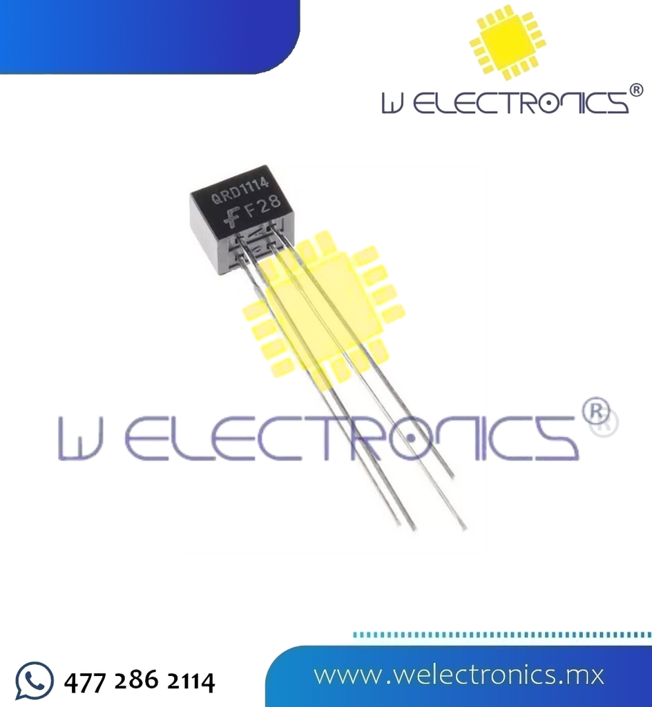 SENSOR INFRARROJO OPTICO REFLECTIVO QRD1114