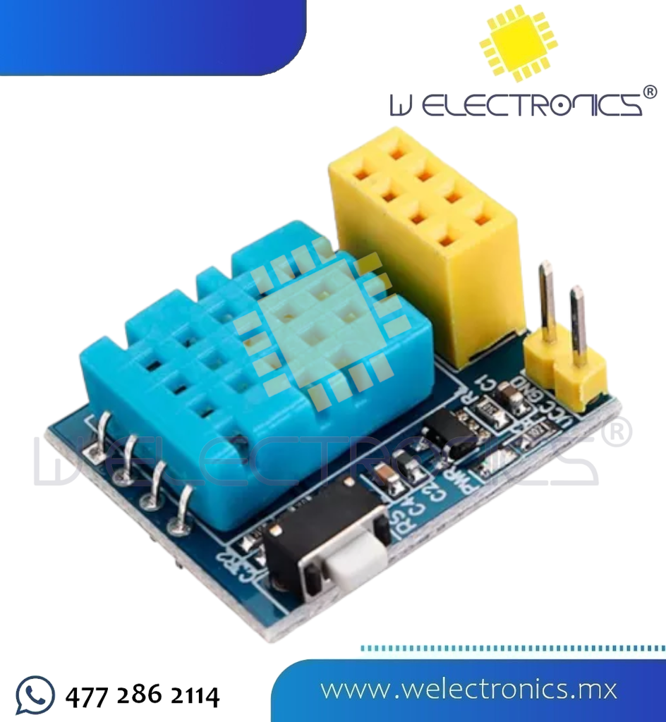 ESP8266 DHT11 SENSOR HUMEDAD DE TEMPERATURA IOT