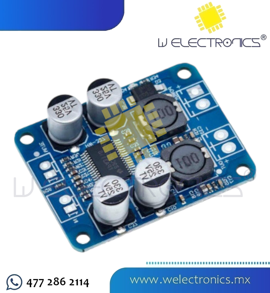 MODULO AMPLIFICADOR DE AUDIO TPA3118 60W