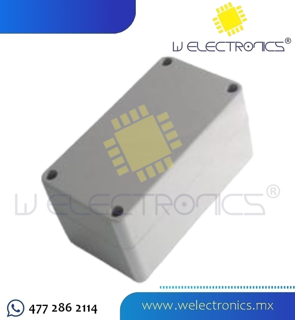CAJA DE PLASTICO ABS 6.9 X 4.5 X 2.9CM