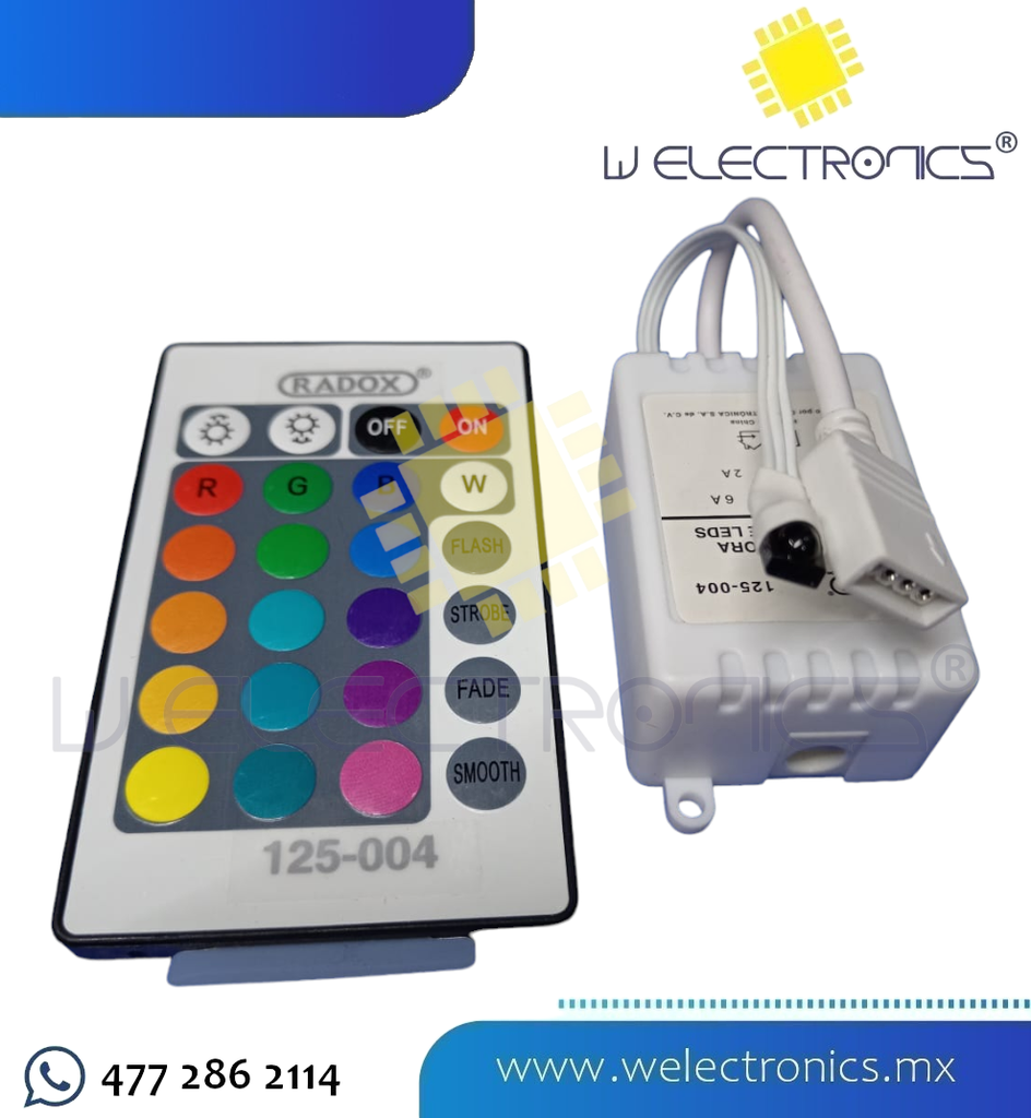 CONTROLADORA PARA TIRAS LED