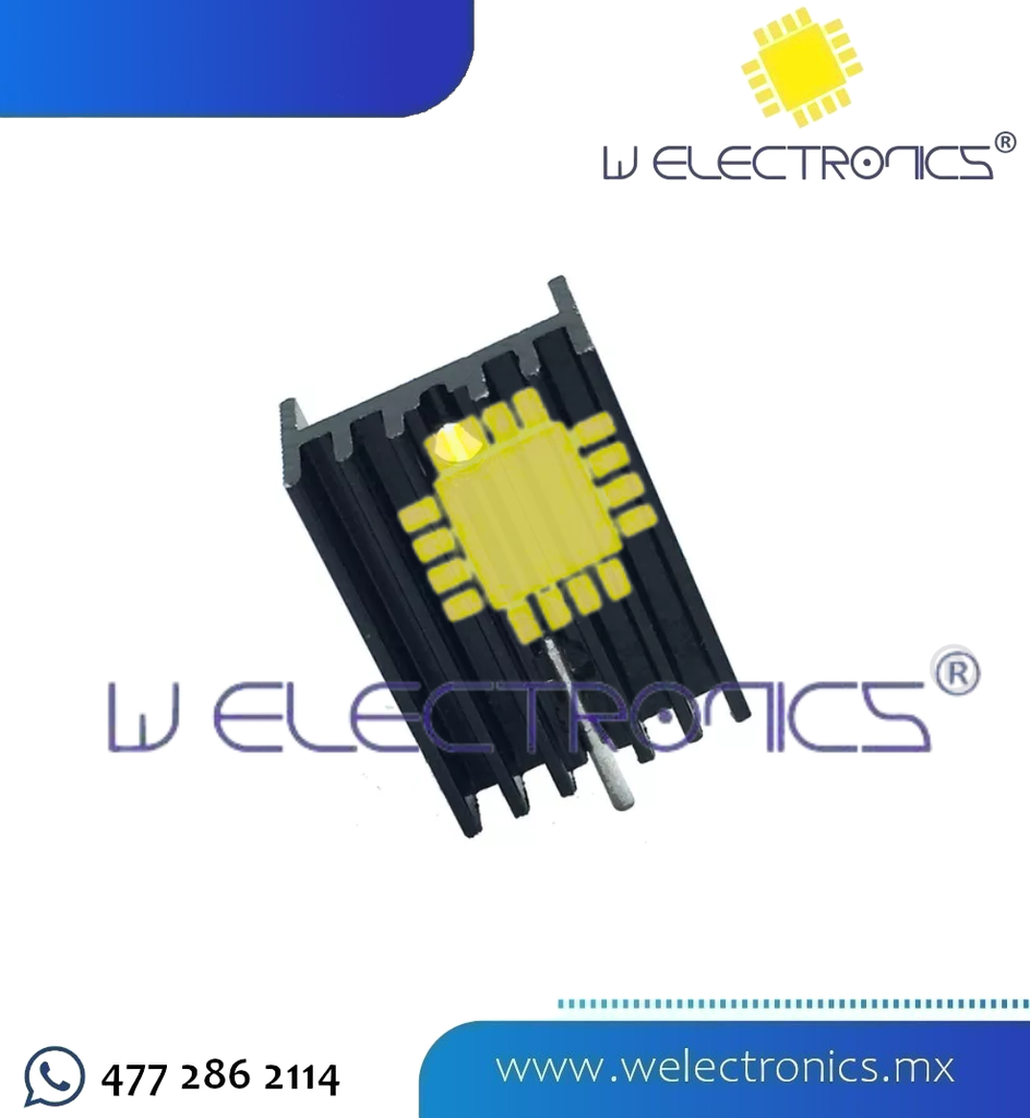 DISIPADOR EN FORMA U 2.2X1.5X1 CM TO-220