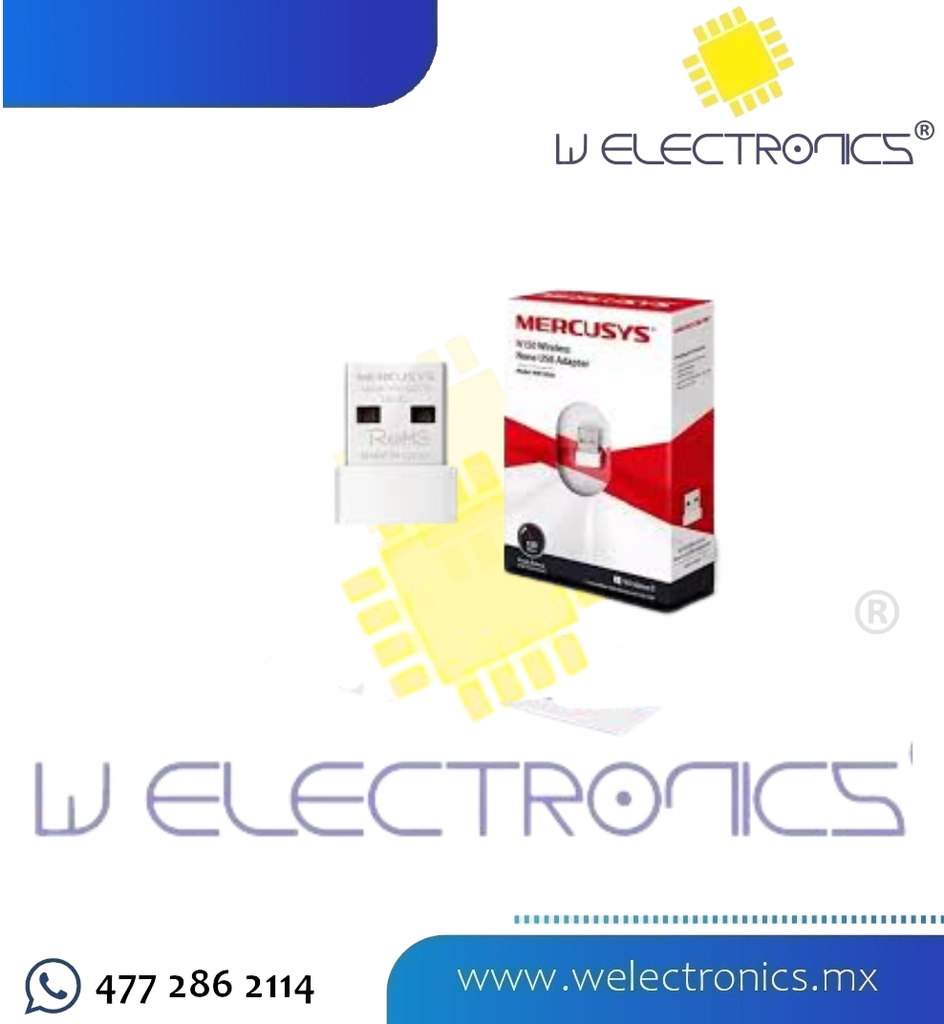 TARJETA DE RED USB INALAMBRICA MERCUSYS