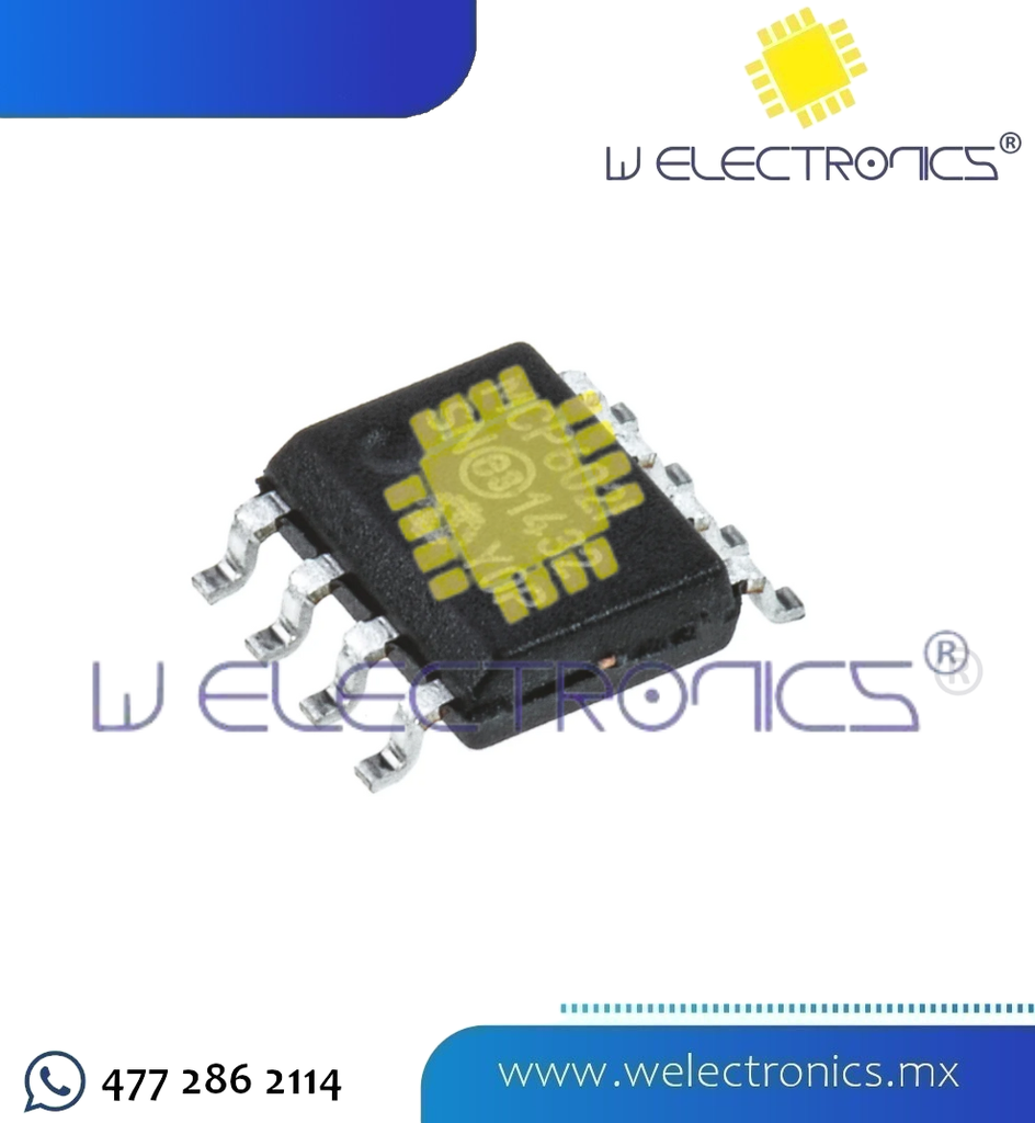 MCP602-IP AMPLIFICADOR OPERACIONAL DOBLE