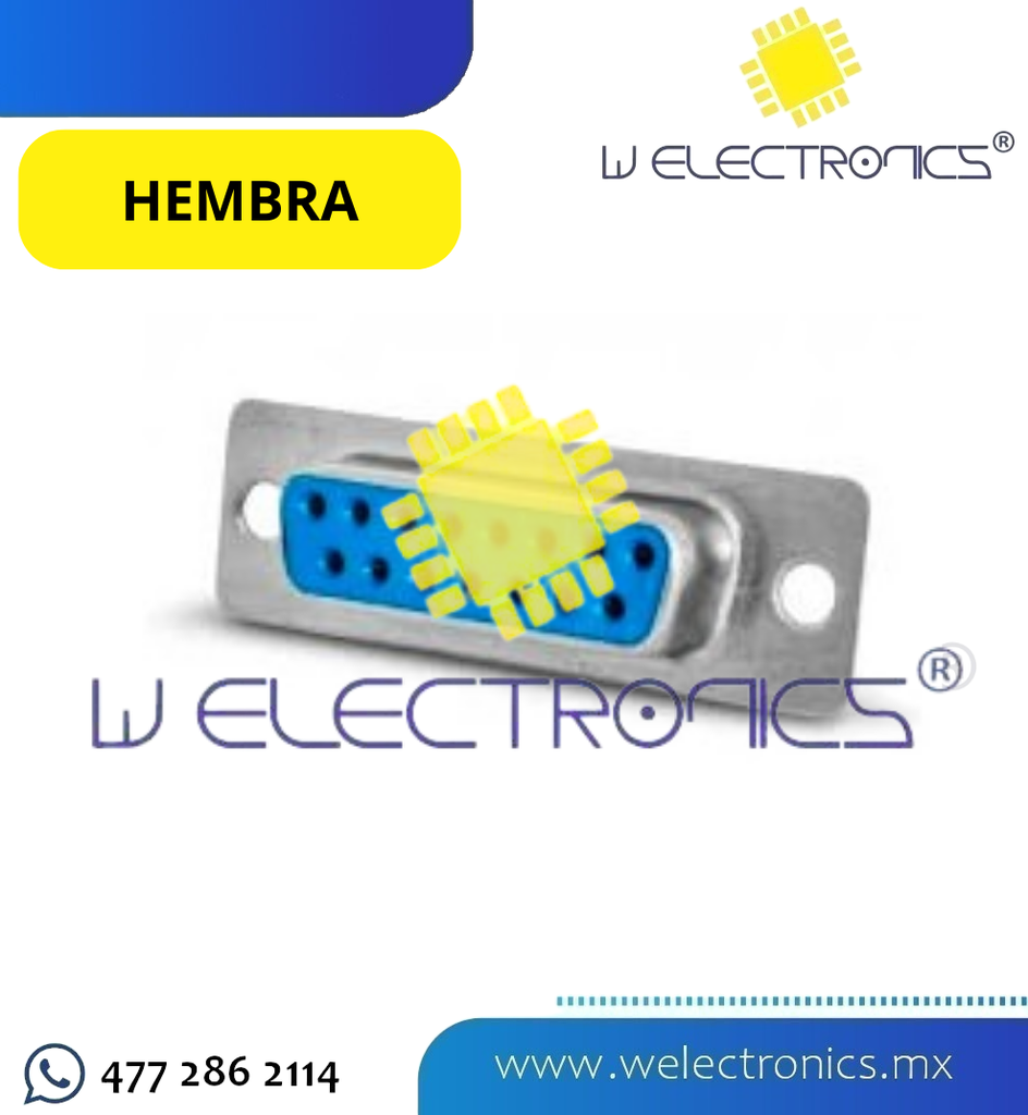 CONECTOR DB-15 HEMBRA