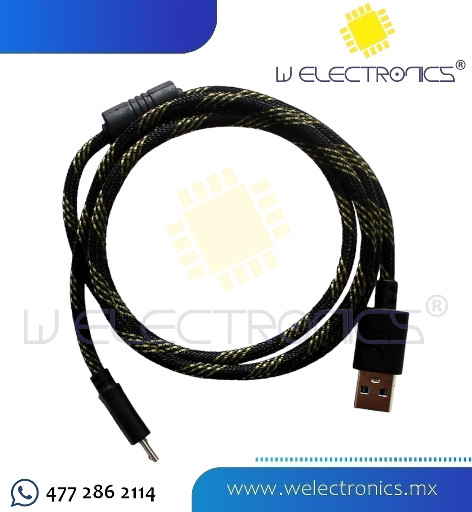 CABLE USB A MICRO USB USO RUDO CON FILTRO
