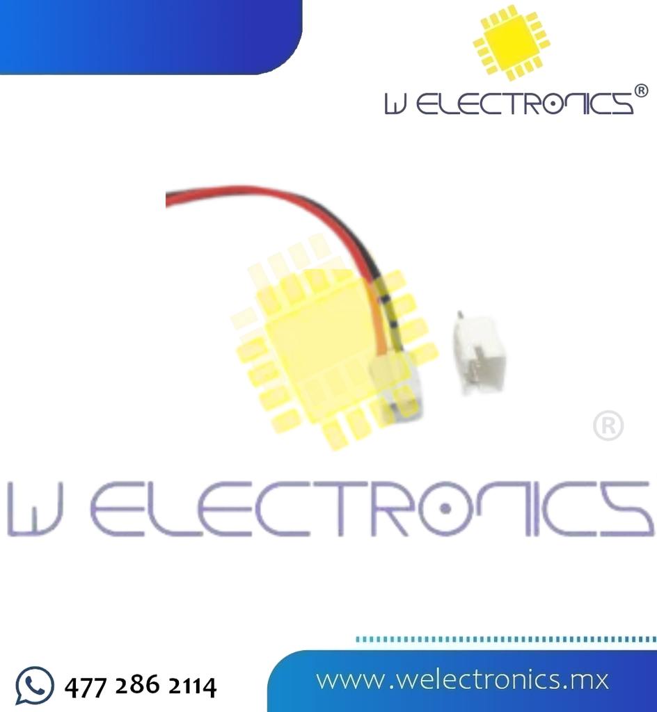 TERMINAL MOLEX JST 2.0 HEMBRA-MACHO 2 PINES CON CABLE