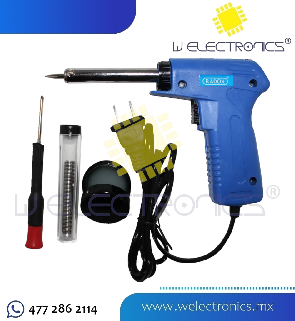CAUTIN TIPO PISTOLA CON ACCESORIOS 35W