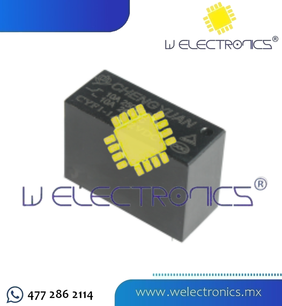 RELEVADOR 12V 10A 1P-1T