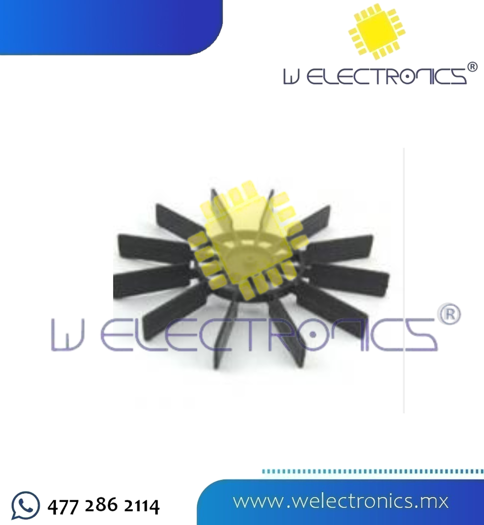 HELICE DE PLASTICO 16 PALAS 16CM