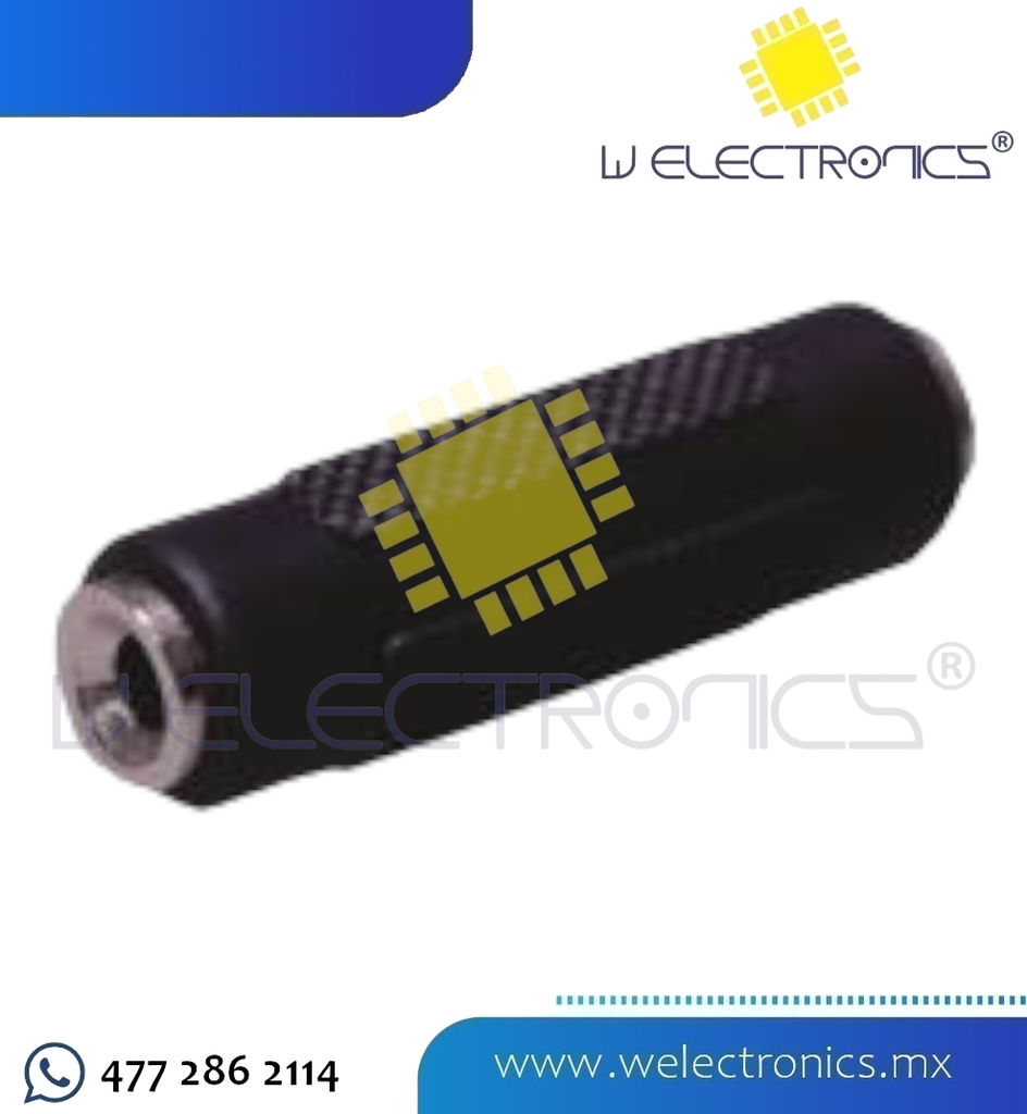 ADAPTADOR JACK 3.5 ESTEREO A JACK 3.5 ESTEREO