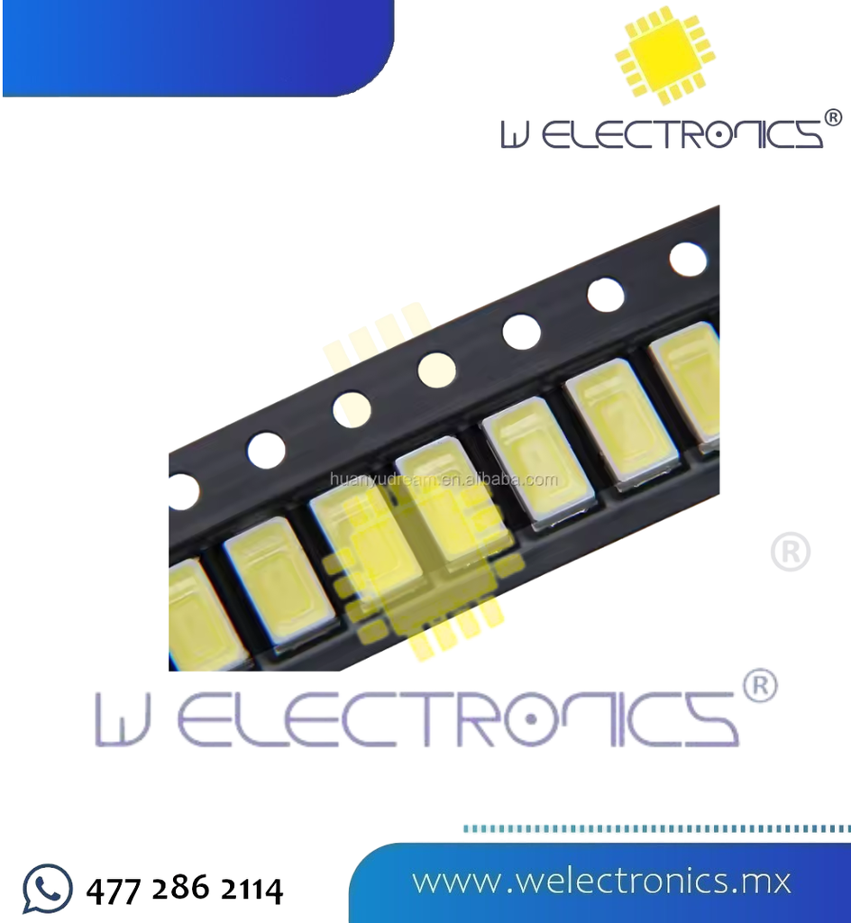 LEDS SMD 1 W 6V BLANCO 90-100LM 7030