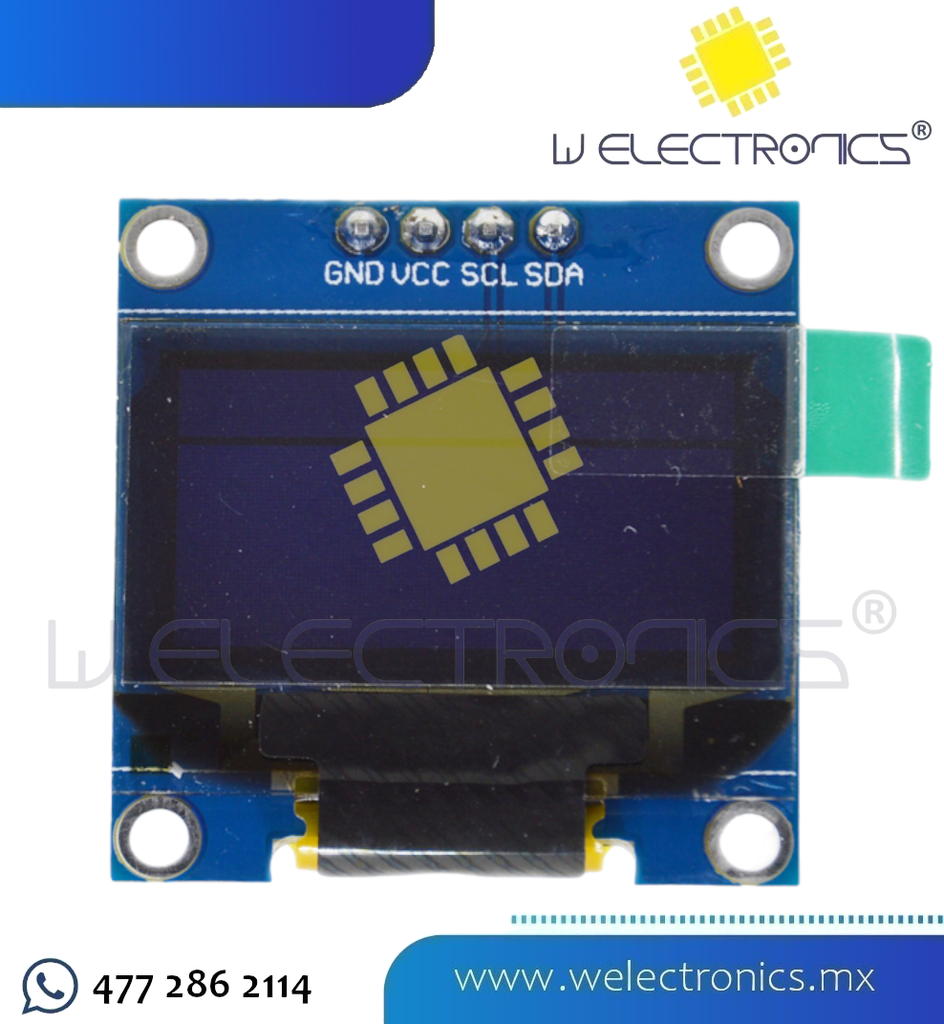 PANTALLA OLED I2C 128X64 0.96 LCD 4 PINES