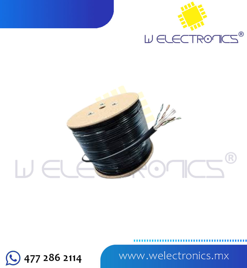 CABLE FTP CATEGORIA 5E PARA EXTERIOR