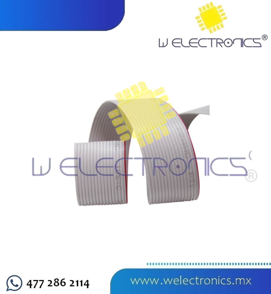 CABLE PLANO 16 HILOS