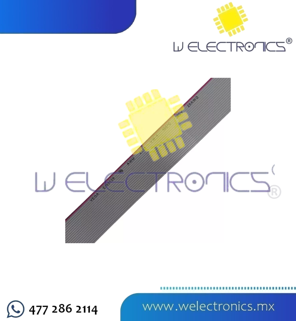 CABLE PLANO 20 HILOS