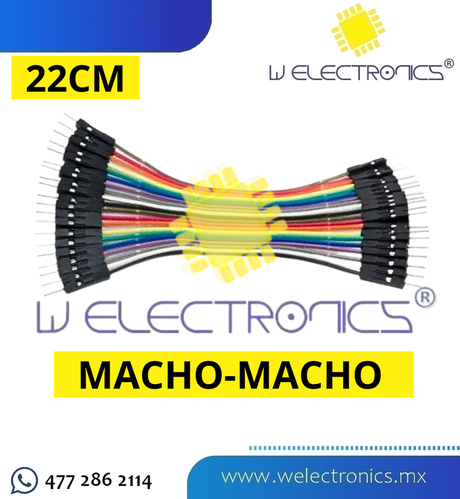 CABLE DUPONT 22CM