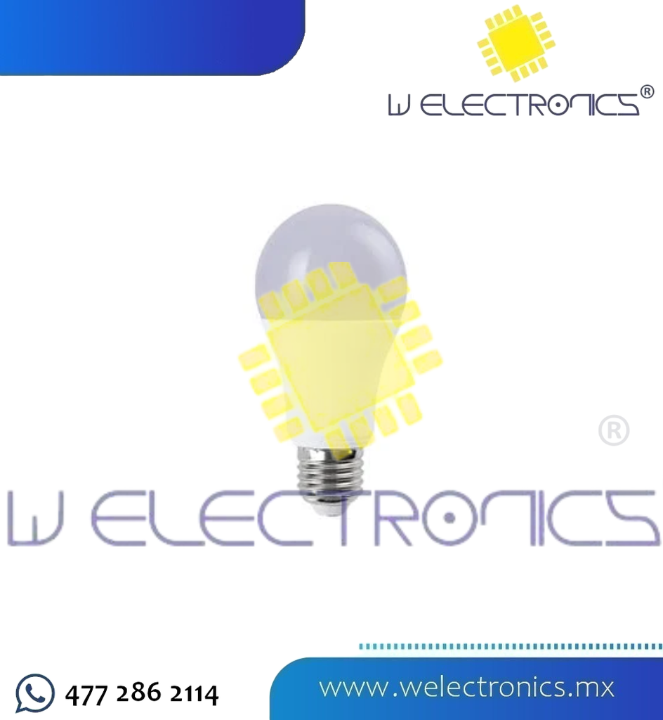 FOCO LED TIPO BULBO 14W BLANCO FRIO